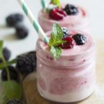 smoothies fraises muesli